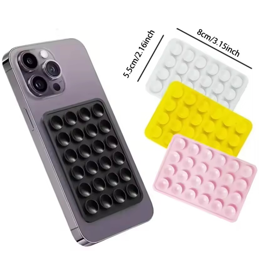 Phone Cases - Silicone Suction Phone Holder Mat Multifunctional