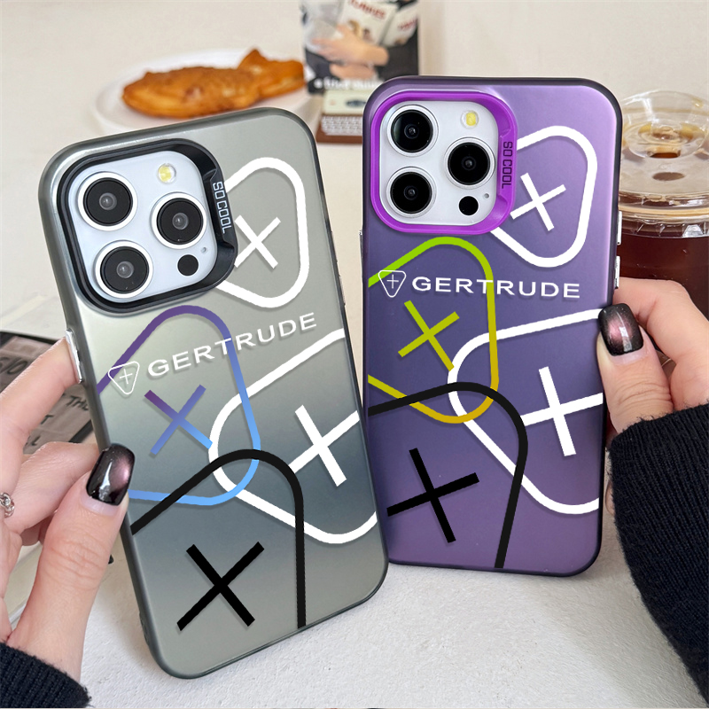 Matte Hard Pc Back Case - Fashion G-Gertrudes Hard Phone Case for