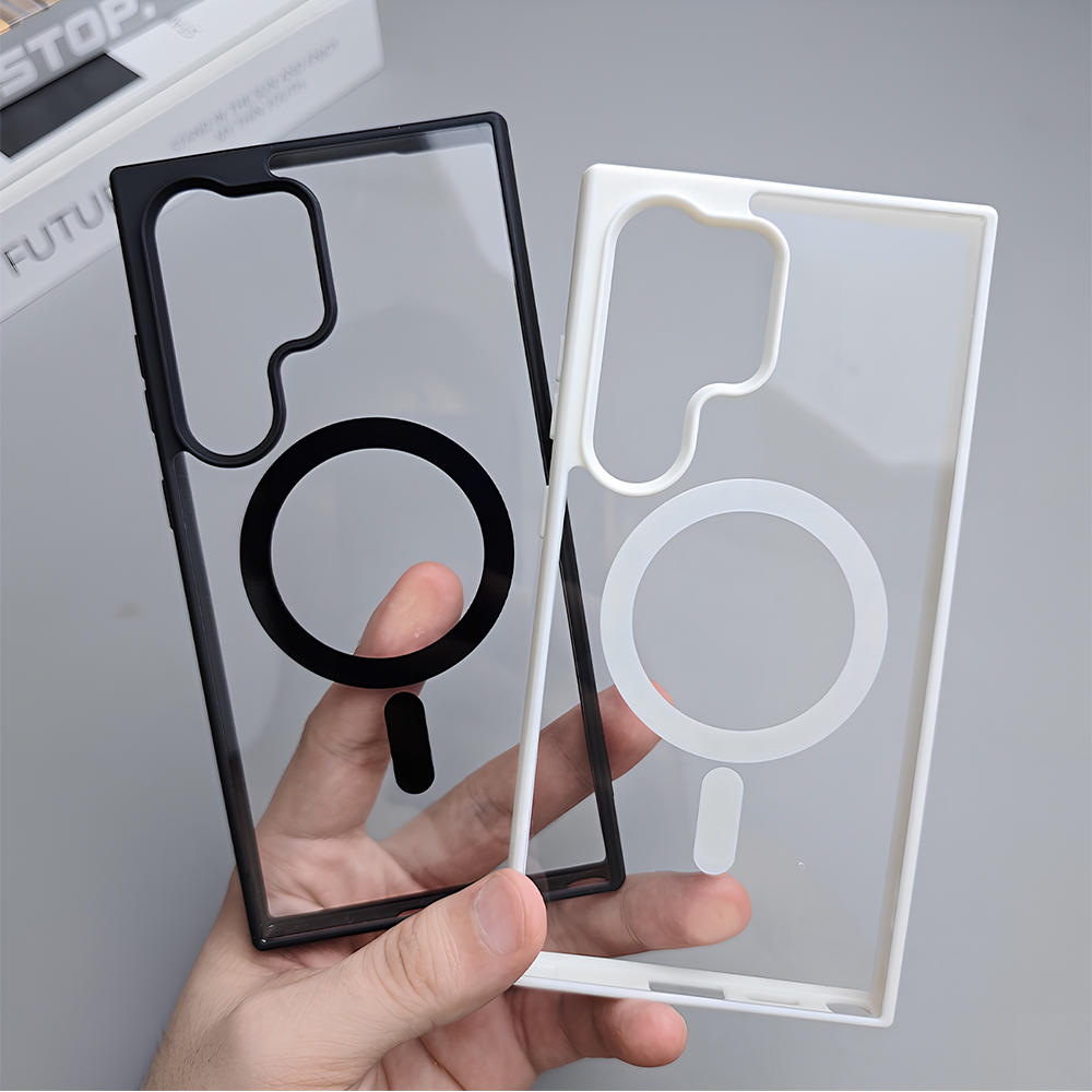 Luxury Acrylic Clear Phone Cas - Clear Shockproof Bumper Case ulasan dan harga
