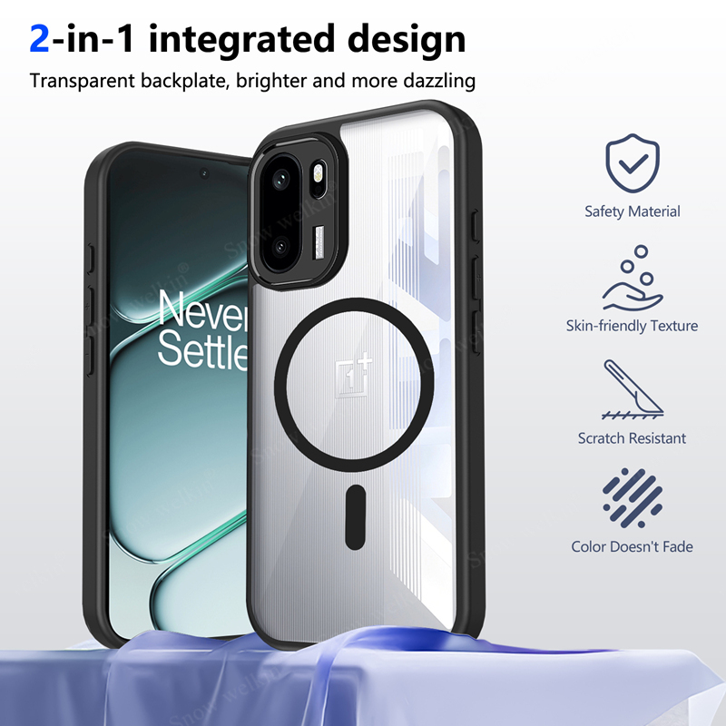 Magnetic Transparent Silicone  - Clear Shockproof Bumper Case ulasan dan harga