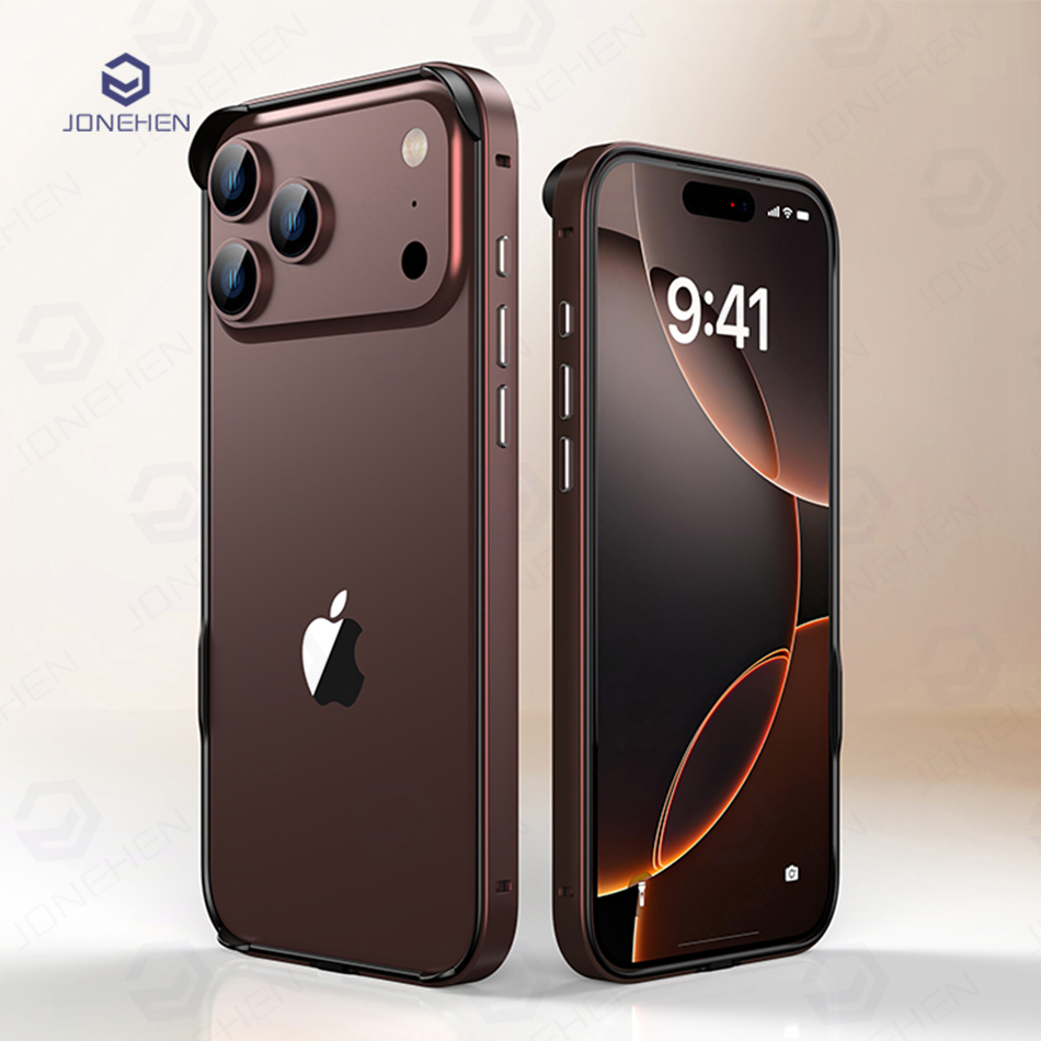 Light Hybrid Silicone Frame Al - Metal Bumper Aluminum Frame Case ulasan dan harga