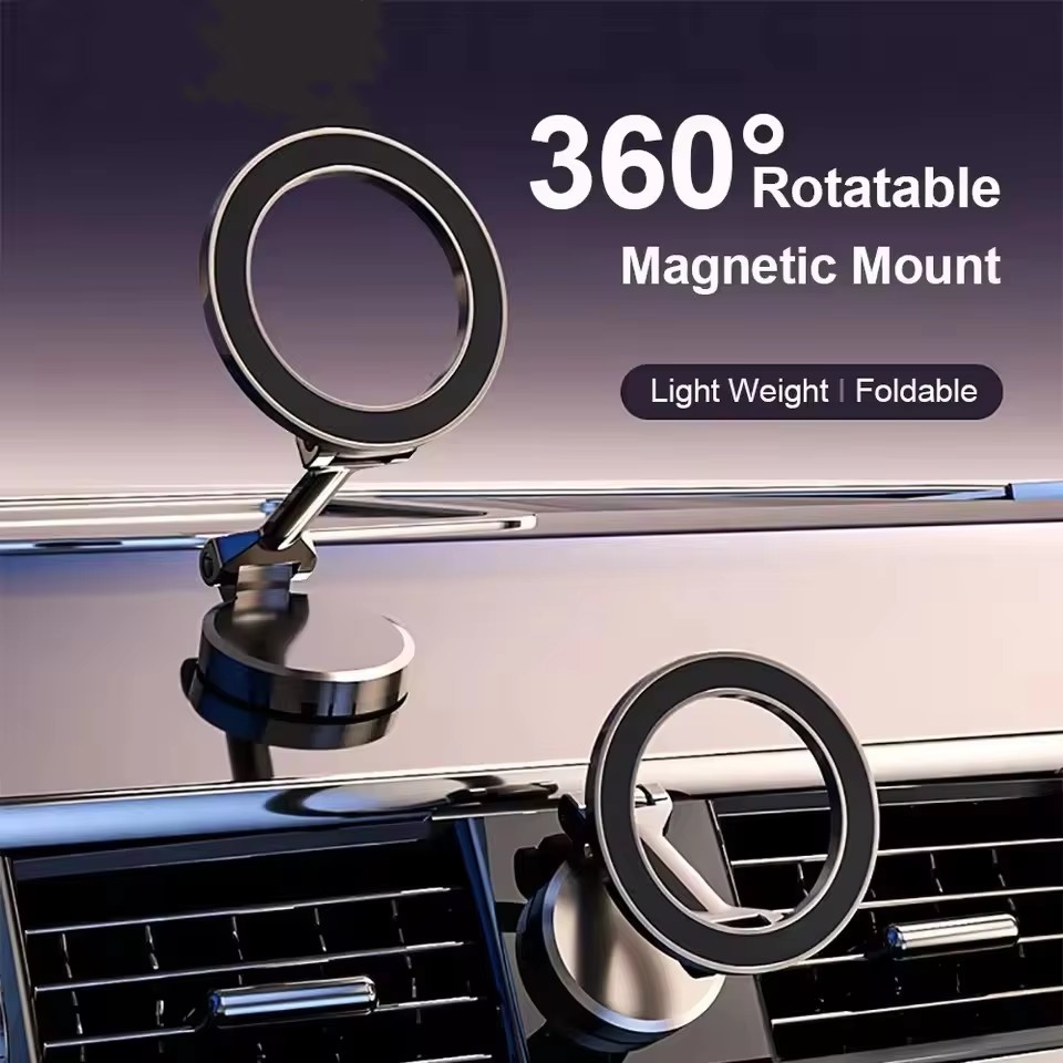 Foldable Magnet Car Mobile Pho - Phone Stands ulasan dan harga