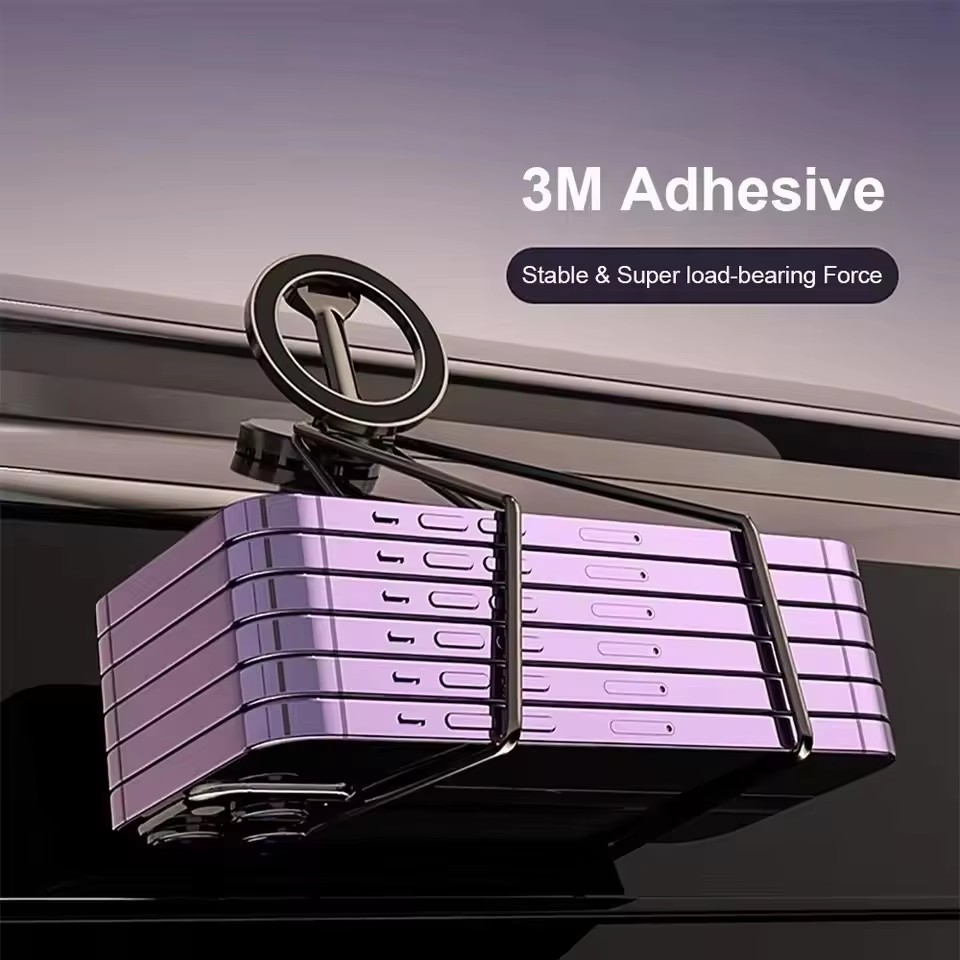Foldable Magnet Car Mobile Pho - Phone Stands ulasan dan harga