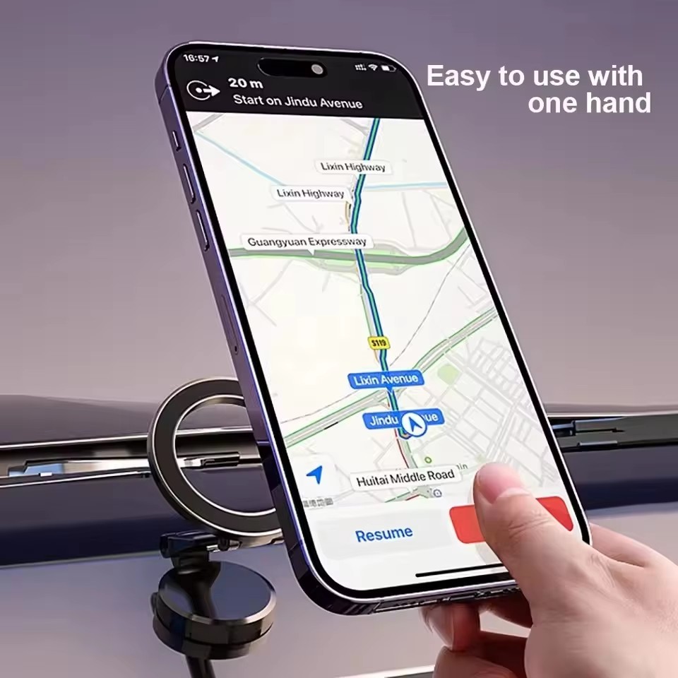 Foldable Magnet Car Mobile Pho - Phone Stands ulasan dan harga