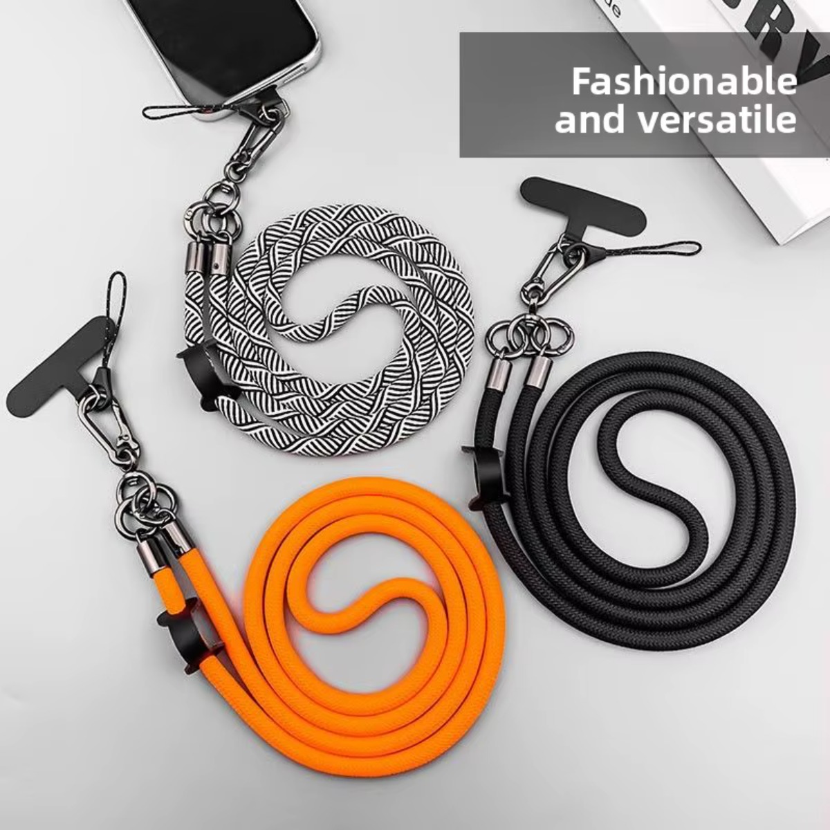 Universal Bold Long Detachable - Crossbody Lanyard Neck Strap Case ulasan dan harga