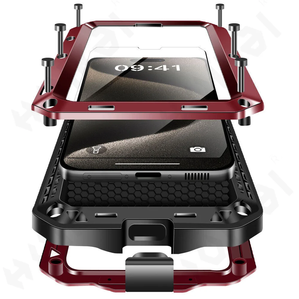 Case For iPhone 17 16 15 14 13 - Heavy Duty 360 Full Body Protective Case ulasan dan harga