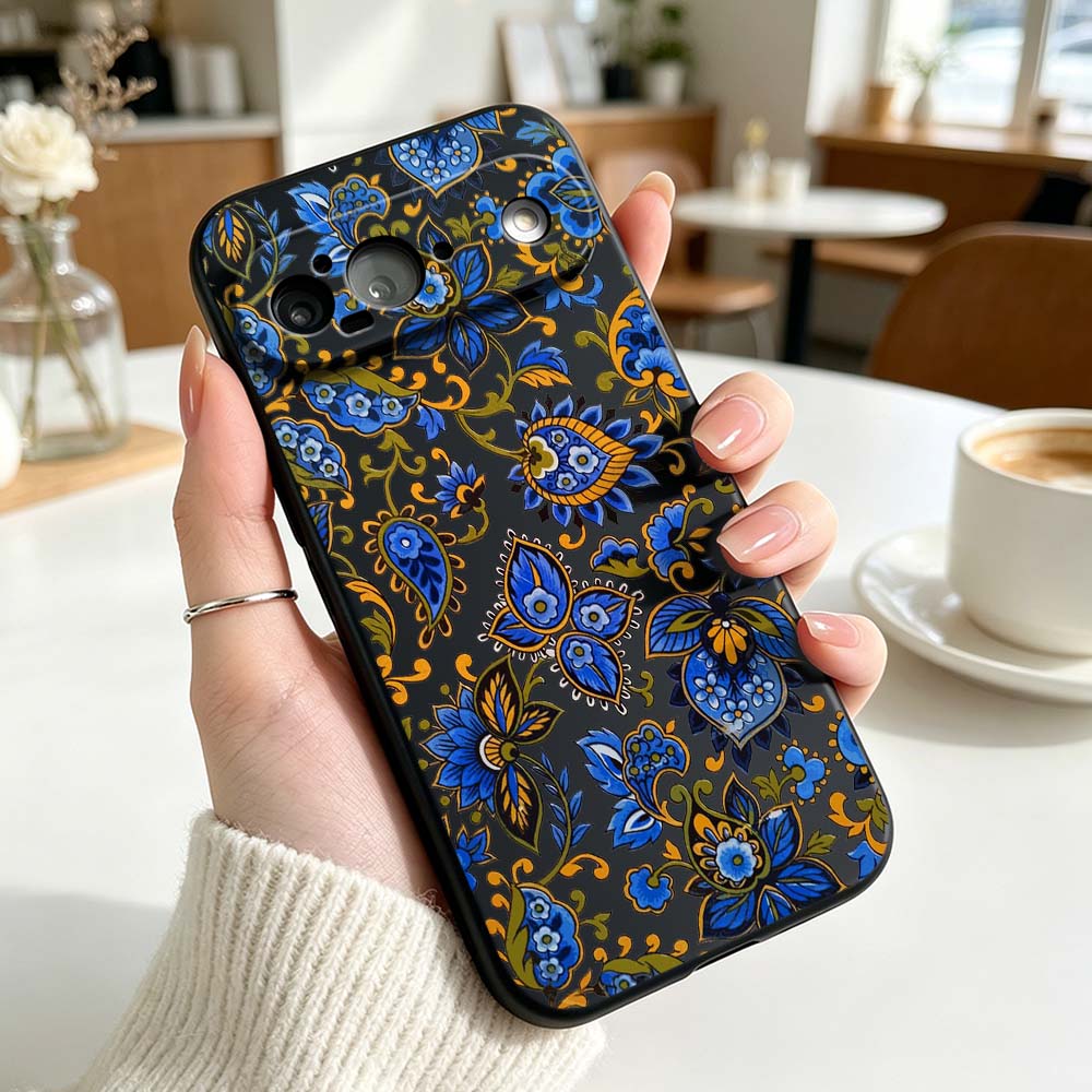 Vintage Design Floral Pattern  - Vintage Floral Pattern Soft Case ulasan dan harga