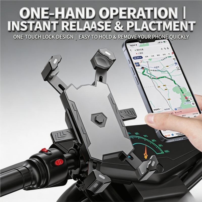 Motorcycle Rider Phone Mount A - Phone Stands ulasan dan harga